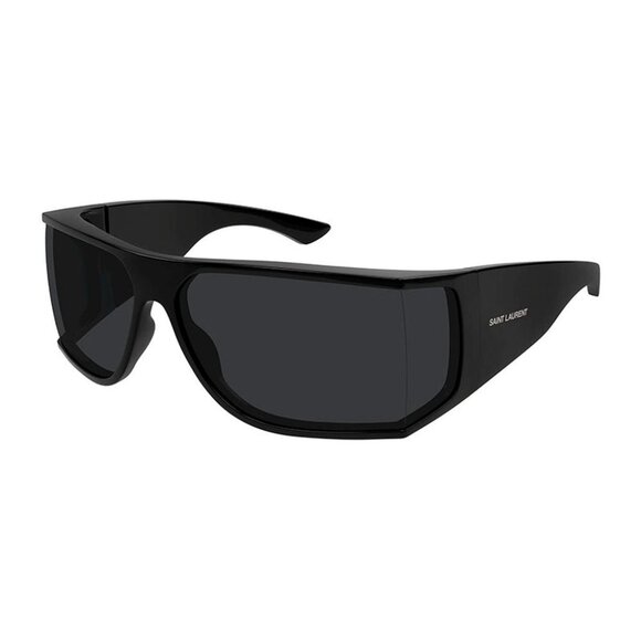 NWT SAINT LAURENT MEN BLACK SUNGLASSES - Picture 4 of 5